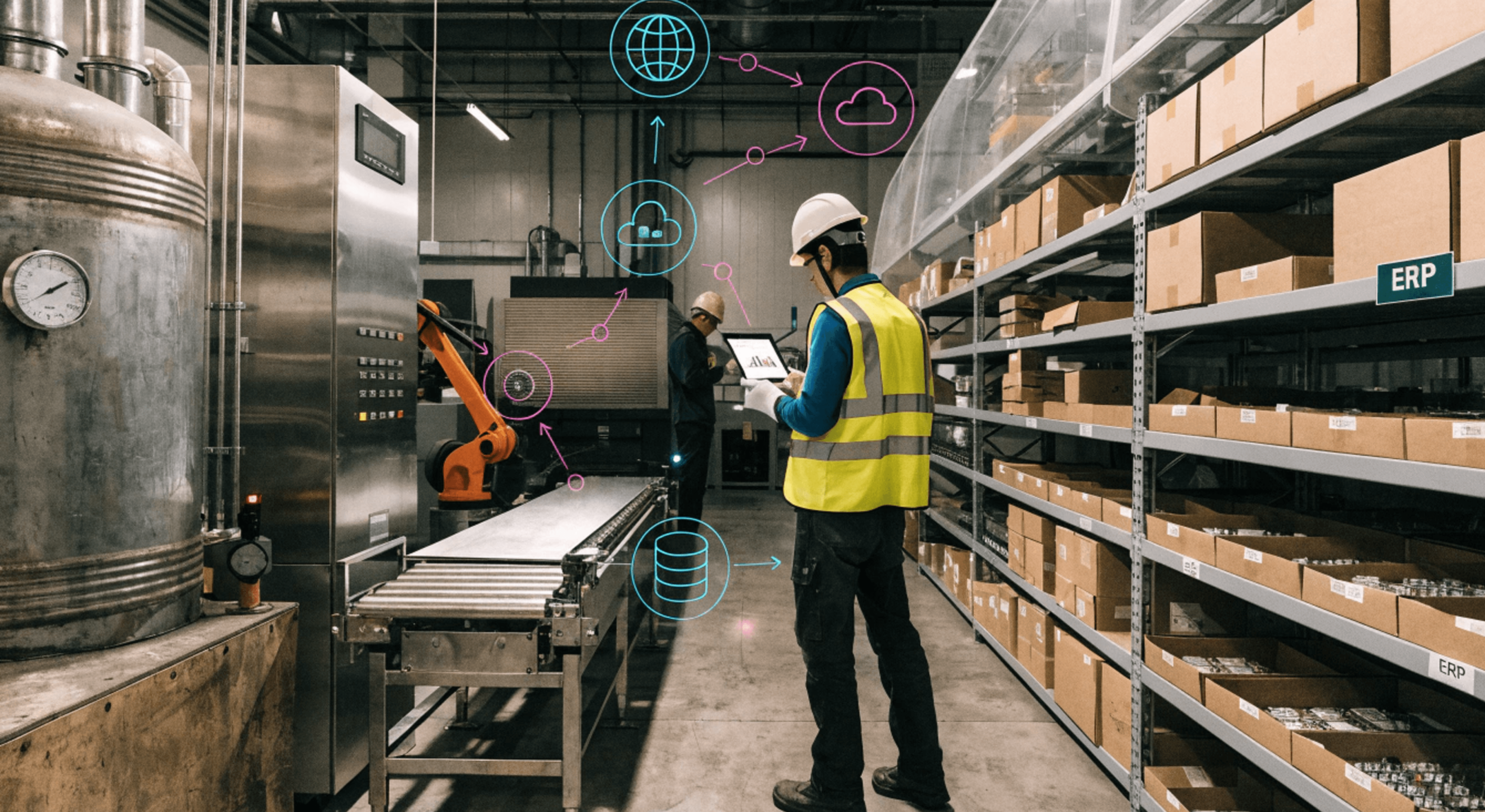IoT + ERP Integration for Intelligent Business Operations